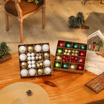 Christmas Ornament Set 44-Piece Glossy & Matte