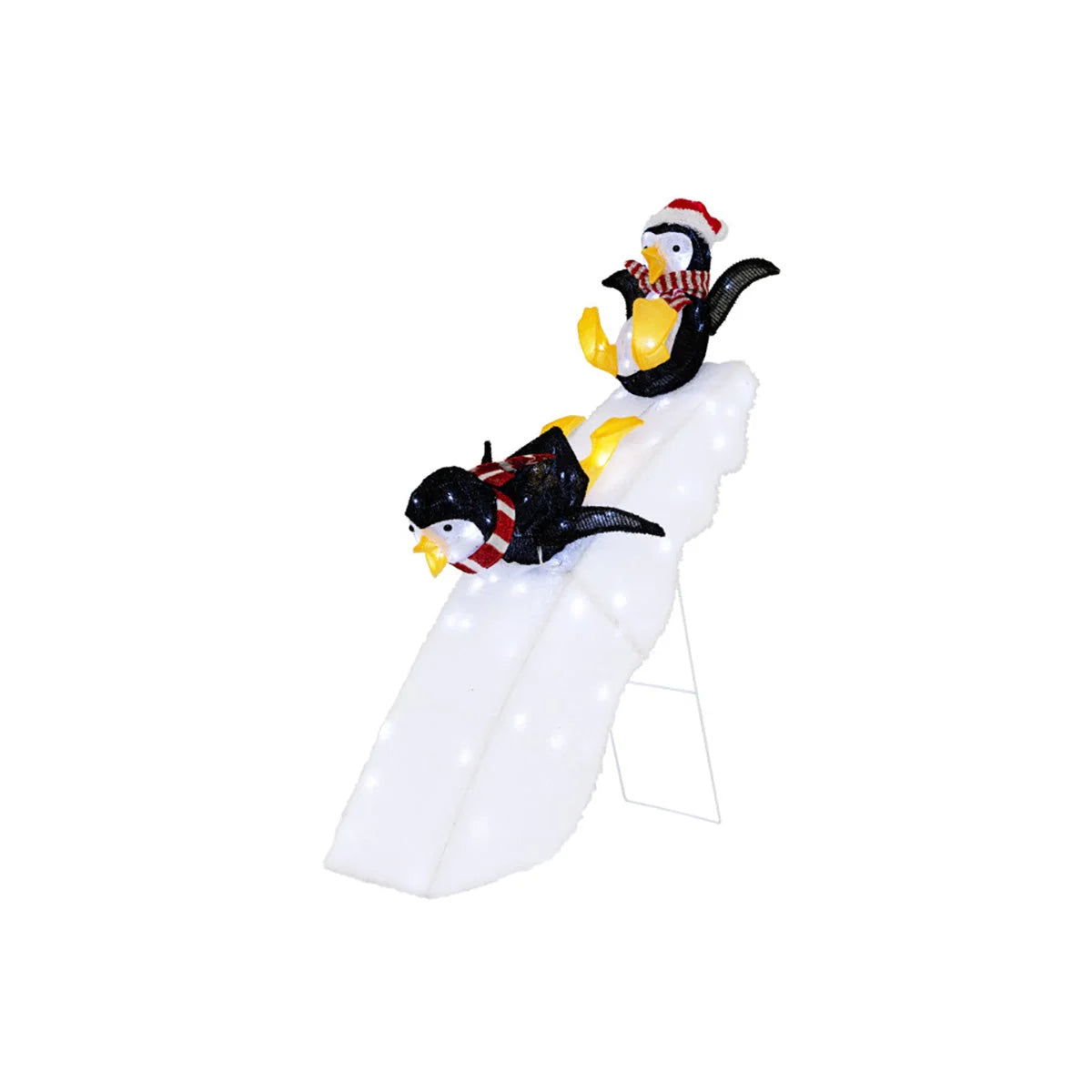 Christmas Penguin Decoration Pre-Lit 130 LED Weatherproof
