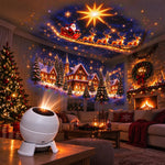 Christmas Projection Night Light USB-Powered Wall & Ceiling Projection
