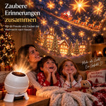Christmas Projection Night Light USB-Powered Wall & Ceiling Projection