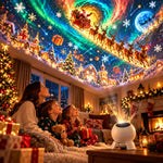 Christmas Projector Light Compact Tabletop Indoor