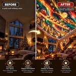 Christmas Projector Light Compact Tabletop Indoor