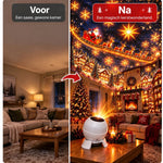 Christmas Projector Light USB-Powered Wall & Ceiling Projection