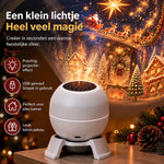 Christmas Projector Light USB-Powered Wall & Ceiling Projection