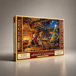 Christmas Puzzle Advent Calendar 1008 Pieces Poster Included