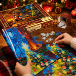 Christmas Puzzle Advent Calendar 1008 Pieces Poster Included