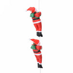 Christmas Santa Figurine Weather-Resistant Multiple Sizes