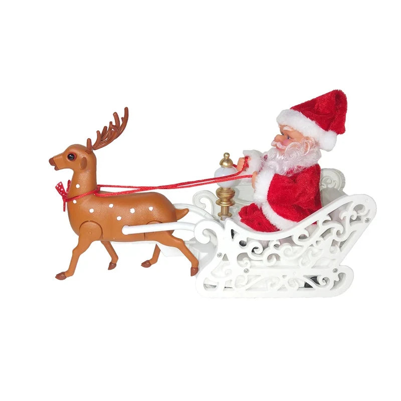 Christmas Sleigh Centerpiece Handcrafted Detailed Durable