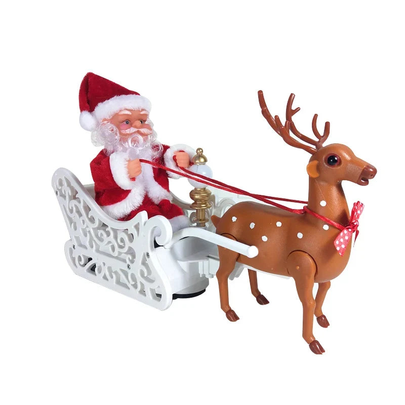 Christmas Sleigh Centerpiece Handcrafted Detailed Durable