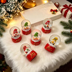 Christmas Snow Globe Shatterproof Glass & Resin Festive Figurines