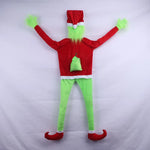 Christmas Stocking Grinch Design Spacious Durable Soft Fabric