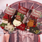 Christmas Stocking Snowman Design Soft Durable Spacious