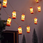 Christmas String Lights Snowman Twinkling LED Indoor & Outdoor