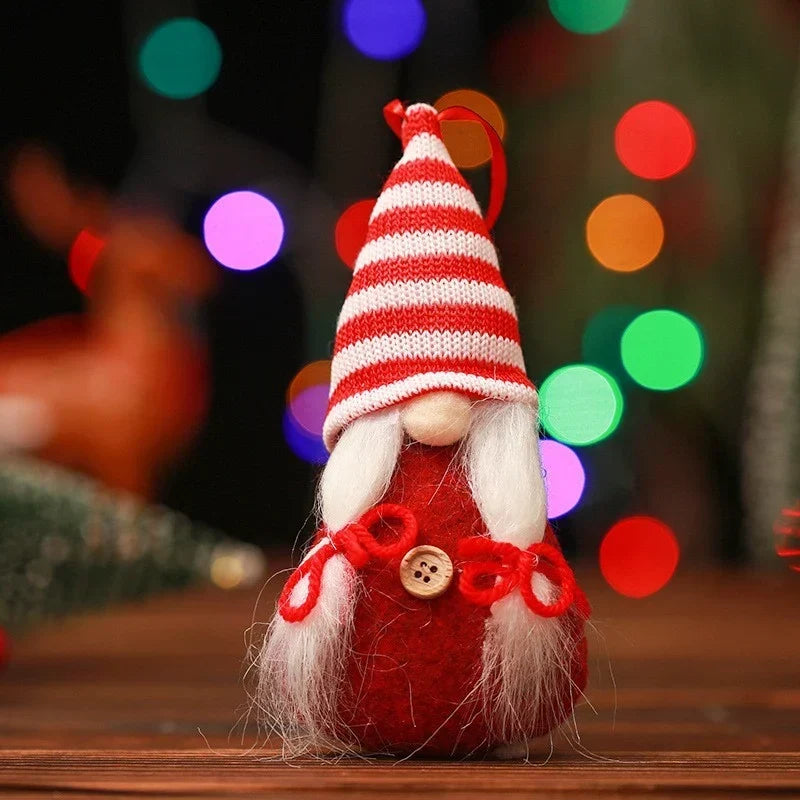 Christmas Tabletop Figure Handcrafted Applique