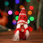 Christmas Tabletop Figure Handcrafted Applique