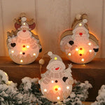 Christmas Tabletop Figurine LED Light-Up Battery Operated