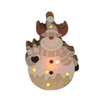 Christmas Tabletop Figurine LED Light-Up Battery Operated