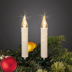 Christmas Tree Candle Lights Clip-On Warm White 45 LED Lights
