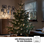 Christmas Tree Candle Lights Clip-On Warm White 45 LED Lights