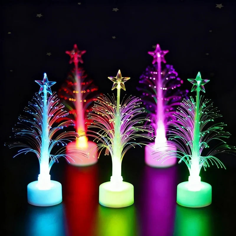 Christmas Tree Color-Changing Fiber Optic LED