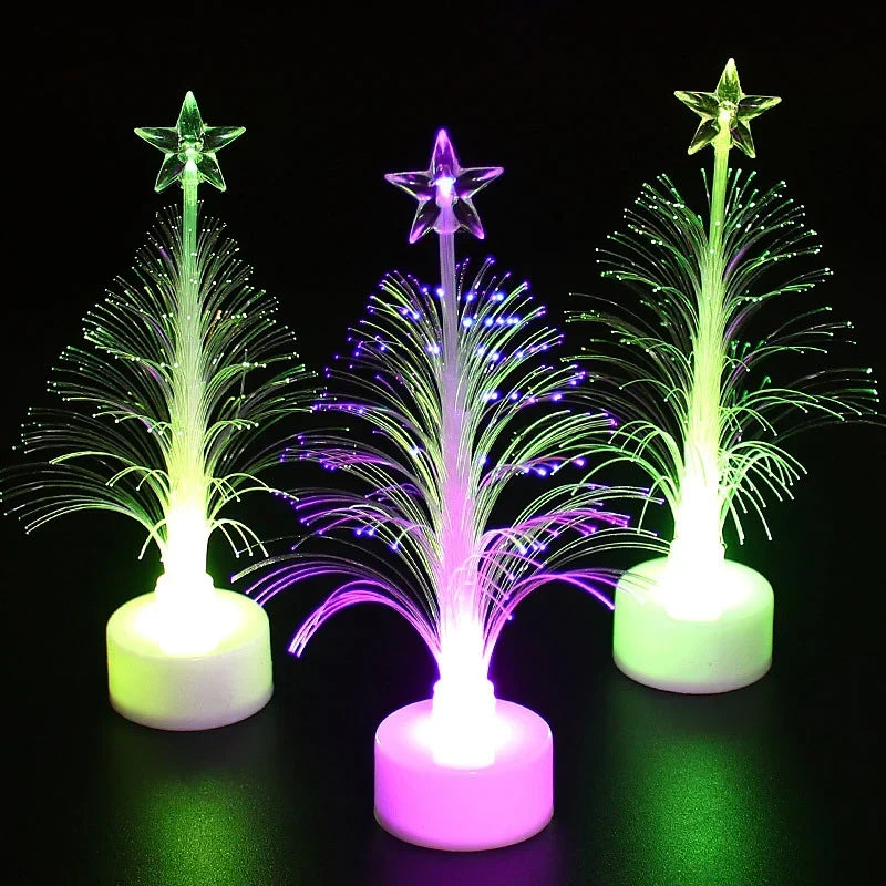 Christmas Tree Color-Changing Fiber Optic LED