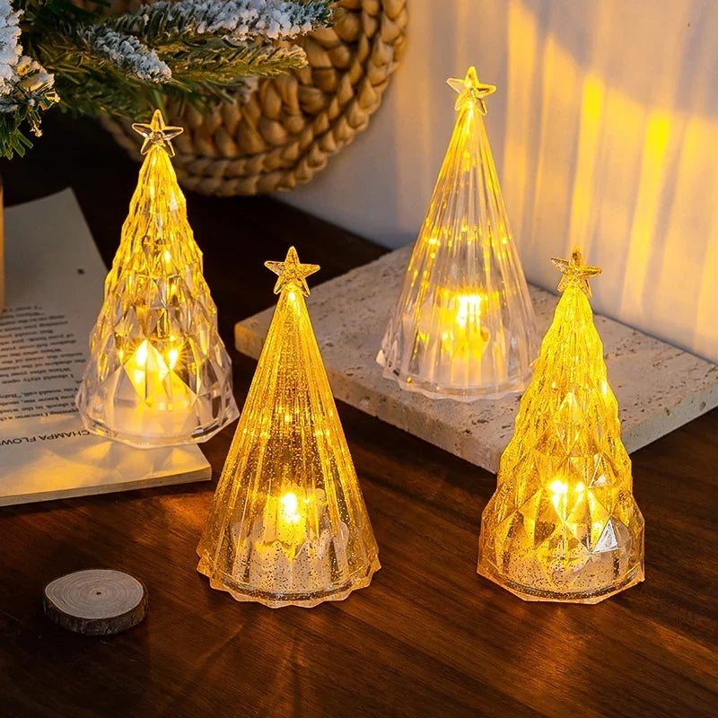 Christmas Tree Decoration Warm LED Translucent