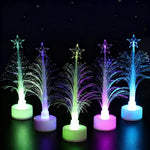 Christmas Tree Fiber Optic Color-Changing & Low-Maintenance