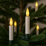 Christmas Tree LED Candles Clip-On Remote Control