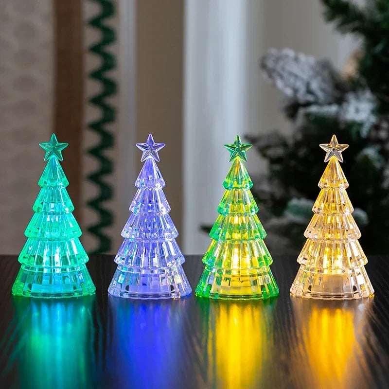 Christmas Tree Lamp Integrated LED Warm Glow & Durable Construction