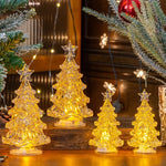 Christmas Tree Lamp Warm LED Compact Tabletop