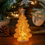 Christmas Tree Lamp Warm LED Compact Tabletop