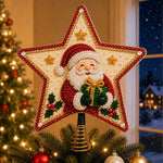 Christmas Tree Topper DIY Kit Pearl & Crystal Accents