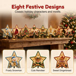 Christmas Tree Topper DIY Kit Pearl & Crystal Accents