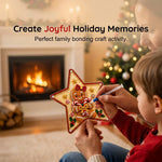 Christmas Tree Topper DIY Kit Pearl & Crystal Accents