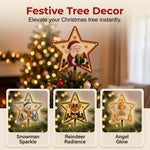 Christmas Tree Topper DIY Kit Pearl & Crystal Accents