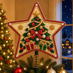Christmas Tree Topper DIY Kit Pearl & Crystal Accents