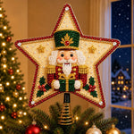 Christmas Tree Topper DIY Kit Pearl & Crystal Accents