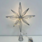 Christmas Tree Topper Iron 20 LED Lights