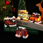 Christmas Village House Warm LED Tabletop Centerpiece