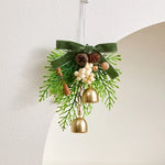 Christmas Wreath Lifelike Pine Cones & Berries Weather-Resistant