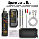 Circuit Breaker Finder & Cable Tester Dual-Signal Polarity LED Flashlight