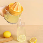 Citrus Juicer Ergonomic Hand Crank Dishwasher-Safe Compact Design