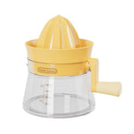 Citrus Juicer Ergonomic Hand Crank Dishwasher-Safe Compact Design