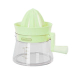 Citrus Juicer Ergonomic Hand Crank Dishwasher-Safe Compact Design