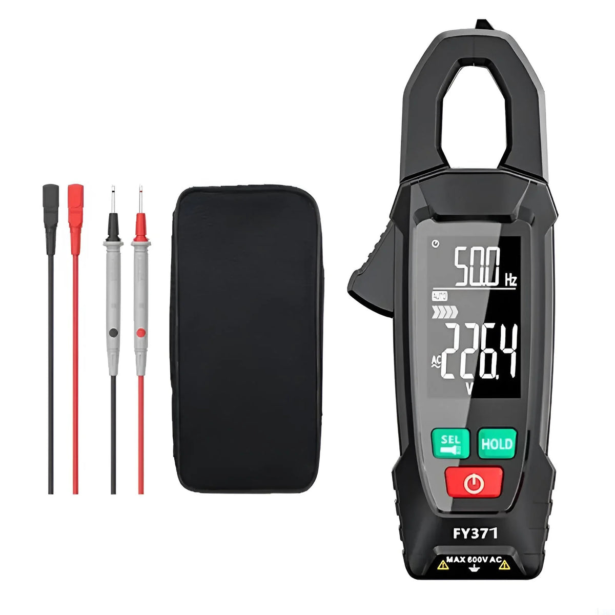 Clamp Meter True RMS Auto-Ranging NCV 200A