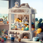 Claw Machine Tabletop Arcade Game With Plush Prizes & Coins