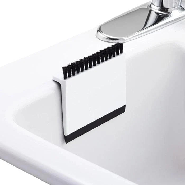 Cleaning Scraper Double-Sided Squeegee & Brush Dishwasher-Safe