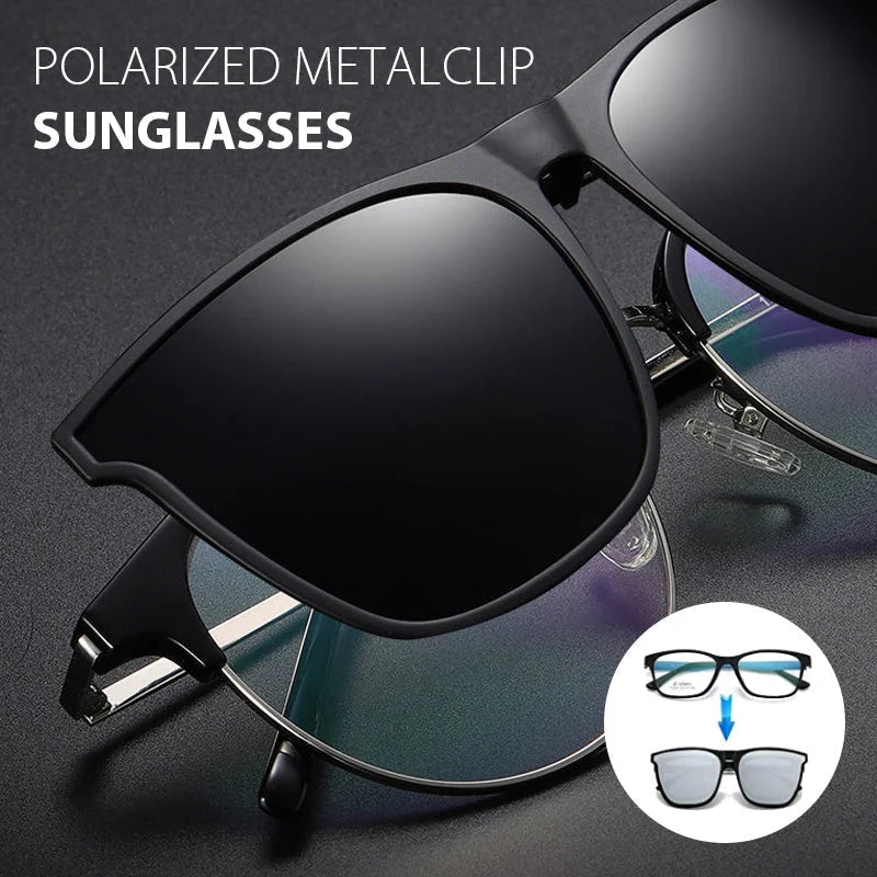 Clip-On Sunglasses Flip-Up Polarized UV400