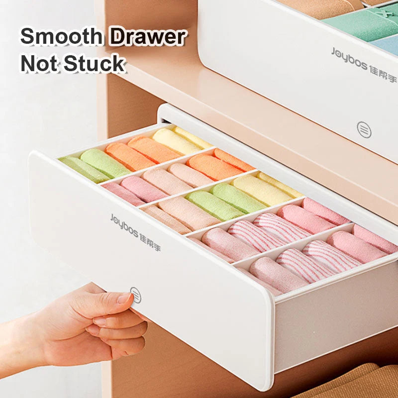 Closet Organizer Box Self-Adhesive Stackable ABS