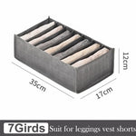 Closet Organizer Multi-Compartment 7 or 9 Grid Storage